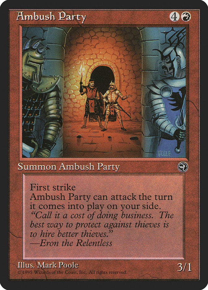 Ambush Party (Eron Flavor Text) [Homelands] | Galactic Gamez