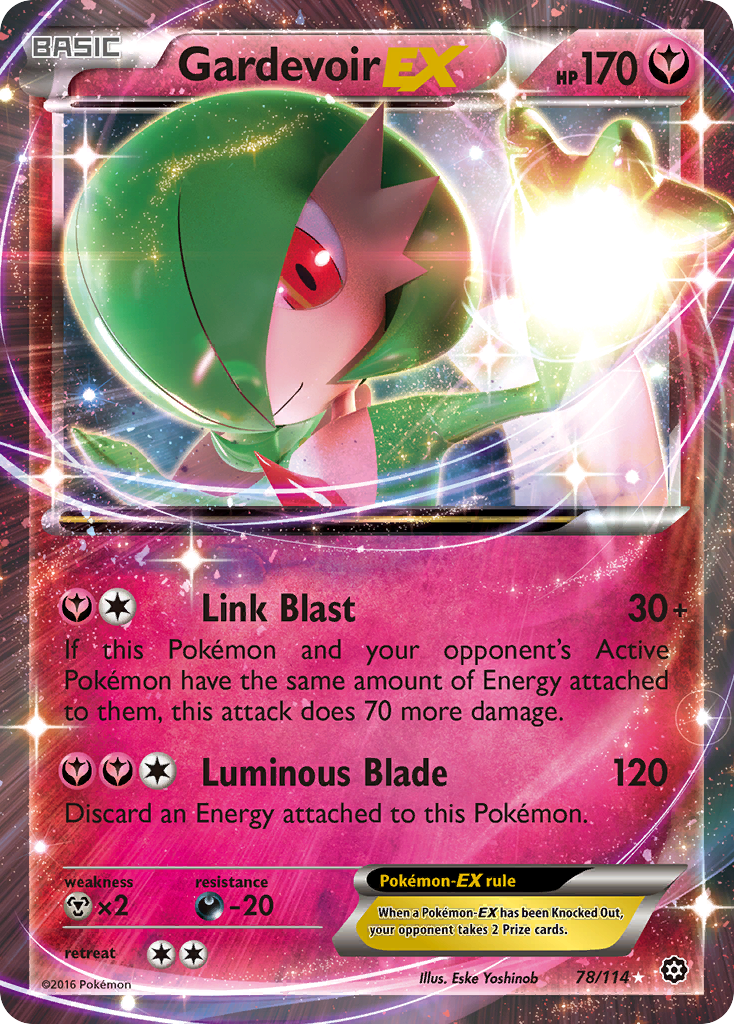 Gardevoir EX (78/114) [XY: Steam Siege] | Galactic Gamez