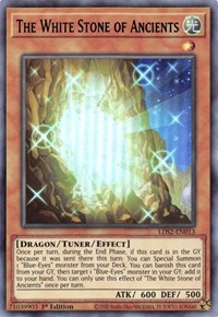 The White Stone of Ancients (Blue) [LDS2-EN013] Ultra Rare | Galactic Gamez