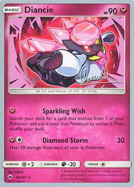 Diancie (94/147) (Infinite Force - Diego Cassiraga) [World Championships 2017] | Galactic Gamez