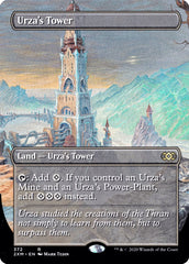 Urza's Tower (Borderless) [Double Masters] | Galactic Gamez