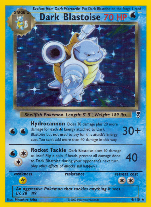 Dark Blastoise (4/110) [Legendary Collection] | Galactic Gamez