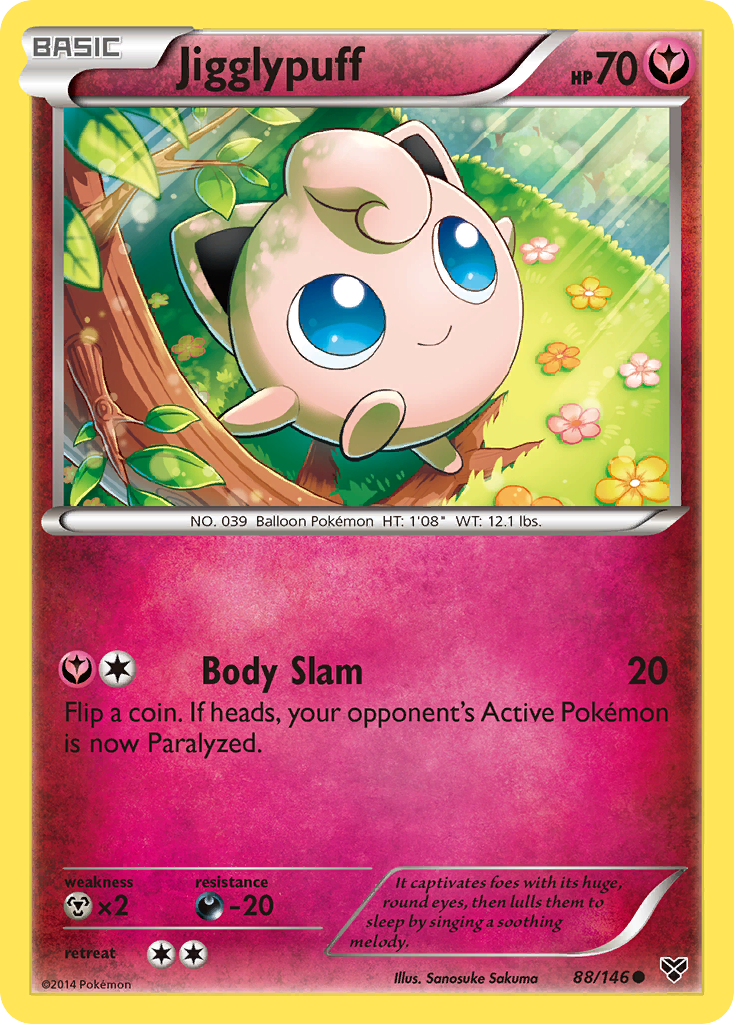 Jigglypuff (88/146) [XY: Base Set] | Galactic Gamez