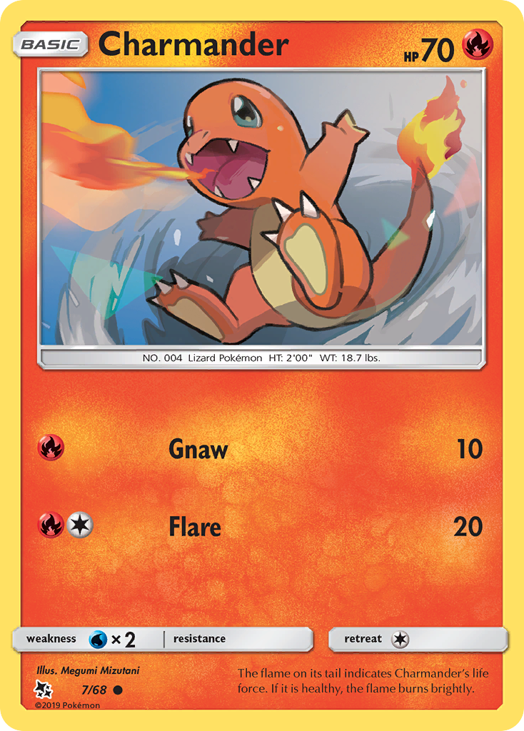 Charmander (7/68) [Sun & Moon: Hidden Fates] | Galactic Gamez