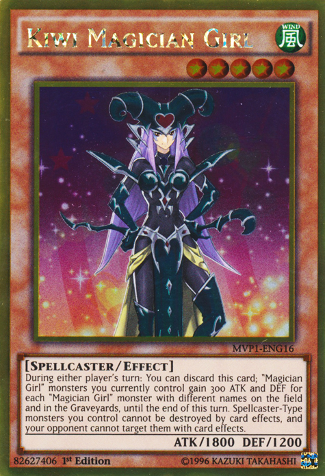 Kiwi Magician Girl [MVP1-ENG16] Gold Rare | Galactic Gamez