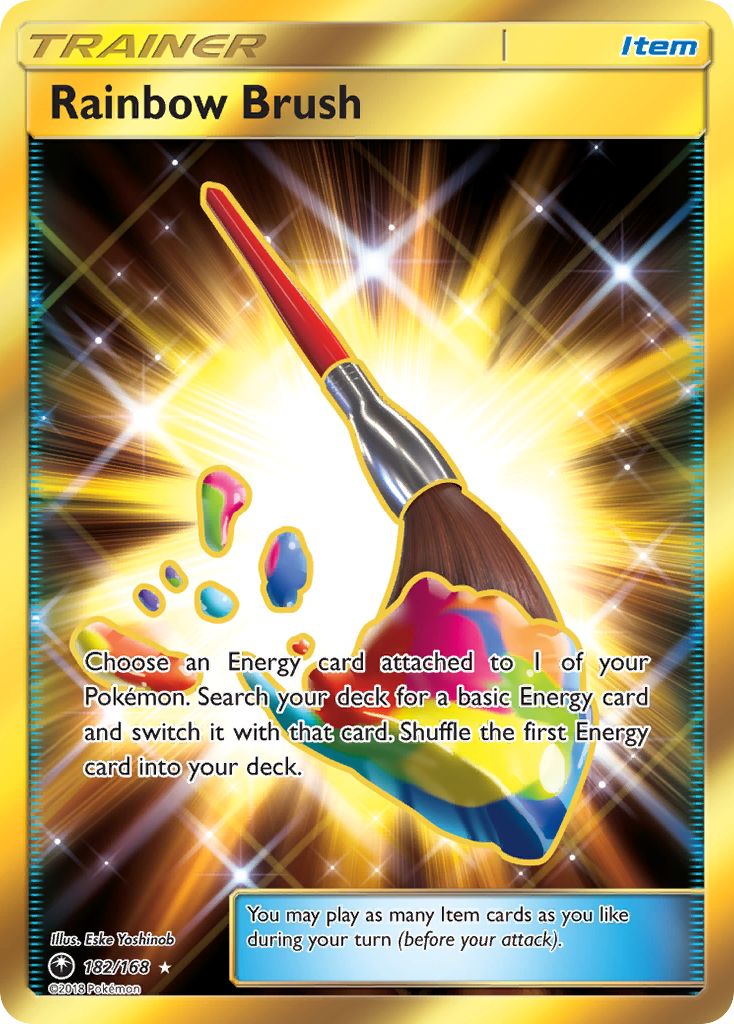 Rainbow Brush (182/168) [Sun & Moon: Celestial Storm] | Galactic Gamez