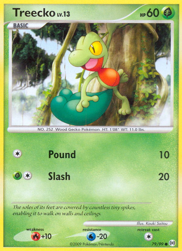 Treecko (79/99) [Platinum: Arceus] | Galactic Gamez