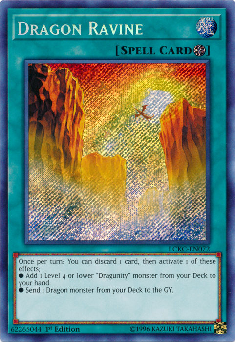 Dragon Ravine [LCKC-EN072] Secret Rare | Galactic Gamez