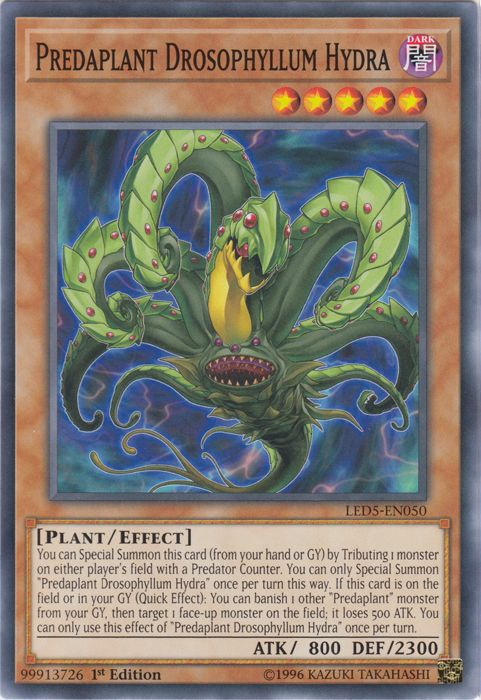 Predaplant Drosophyllum Hydra [LED5-EN050] Common | Galactic Gamez