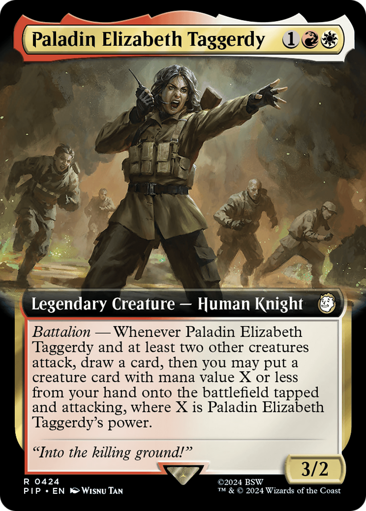 Paladin Elizabeth Taggerdy (Extended Art) [Fallout] | Galactic Gamez