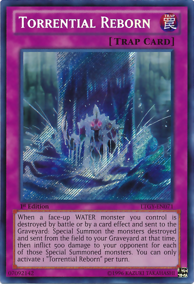 Torrential Reborn [LTGY-EN071] Secret Rare | Galactic Gamez