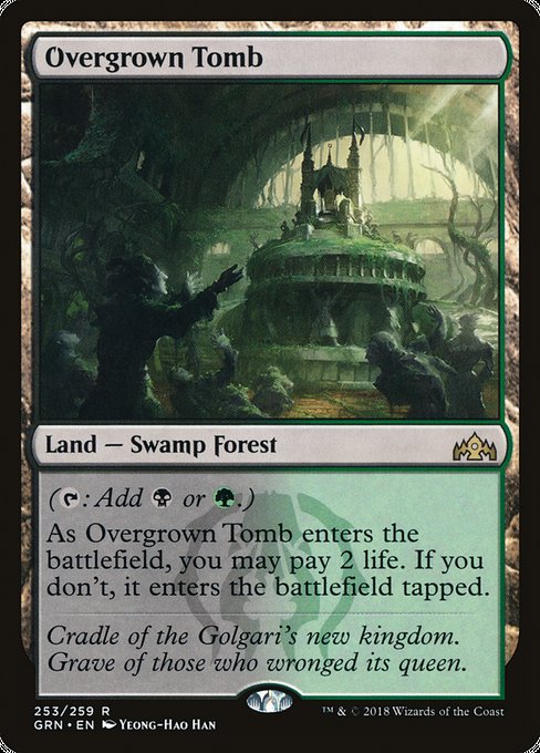 Overgrown Tomb [Guilds of Ravnica] | Galactic Gamez