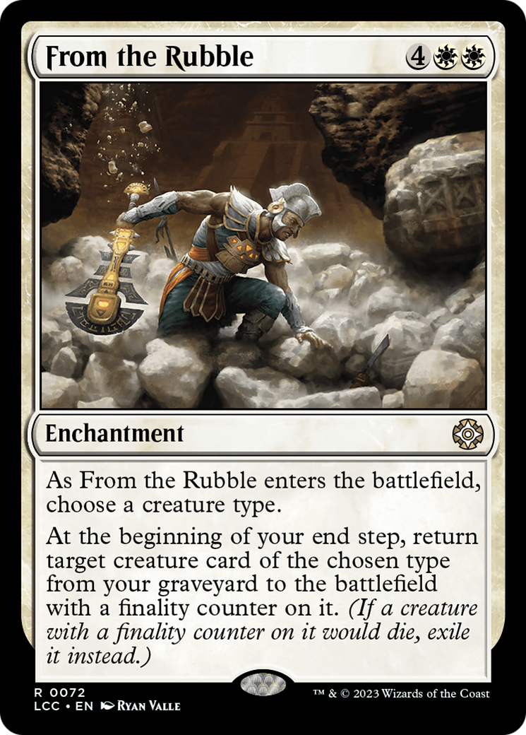 From the Rubble [The Lost Caverns of Ixalan Commander] | Galactic Gamez