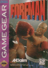 Foreman for Real - Sega Game Gear | Galactic Gamez