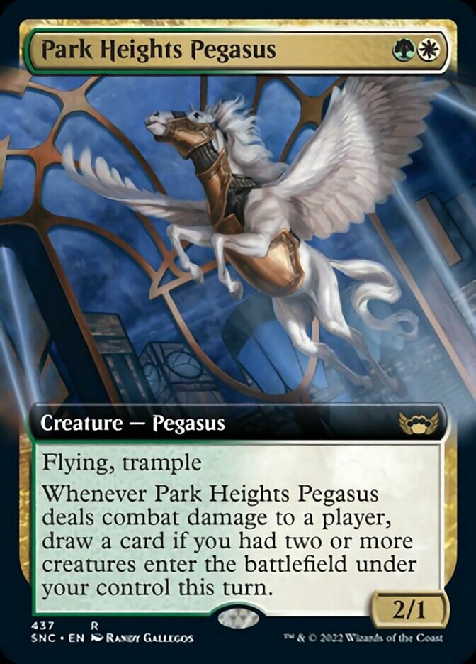 Park Heights Pegasus (Extended Art) [Streets of New Capenna] | Galactic Gamez