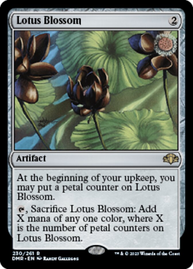 Lotus Blossom [Dominaria Remastered] | Galactic Gamez