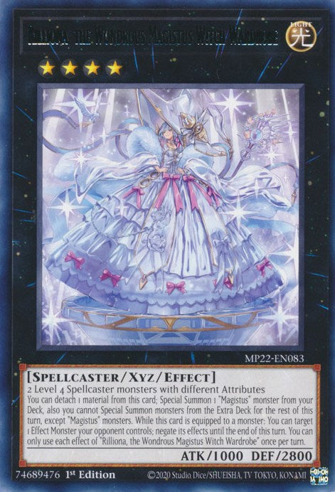 Rilliona, the Wondrous Magistus Witch Wardrobe [MP22-EN083] Rare | Galactic Gamez