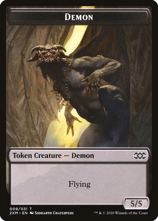 Demon Token [Double Masters] | Galactic Gamez