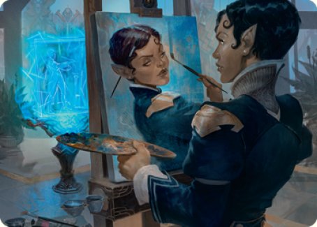 Parnesse, the Subtle Brush Art Card [Streets of New Capenna Art Series] | Galactic Gamez