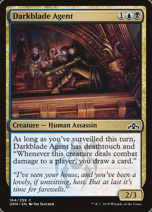 Darkblade Agent [Guilds of Ravnica] | Galactic Gamez