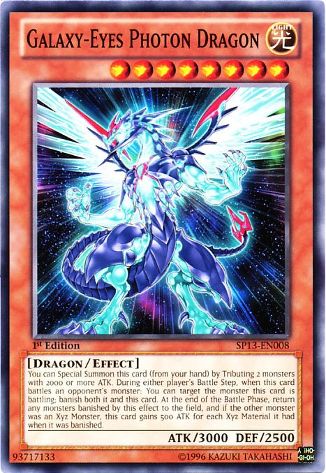 Galaxy-Eyes Photon Dragon [SP13-EN008] Common | Galactic Gamez