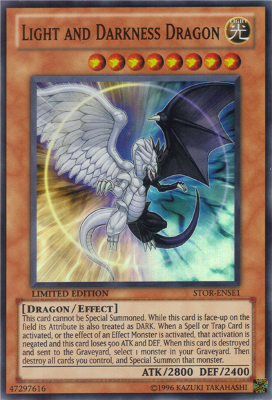 Light and Darkness Dragon [STOR-ENSE1] Super Rare | Galactic Gamez