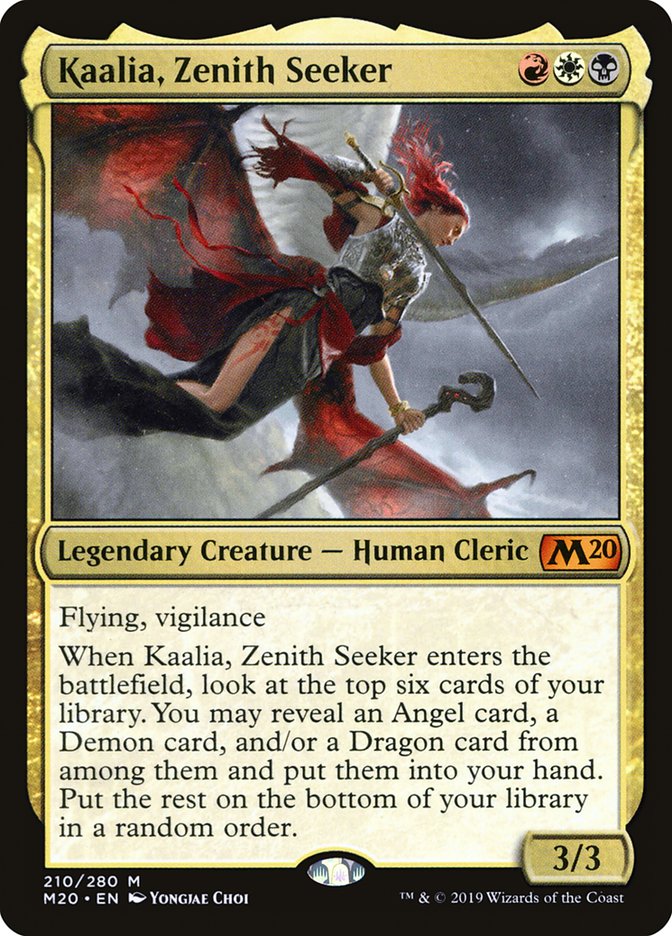 Kaalia, Zenith Seeker [Core Set 2020] | Galactic Gamez