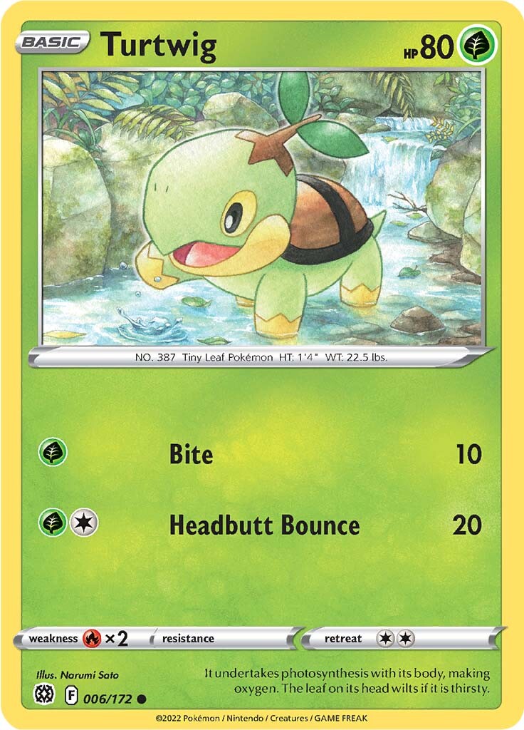 Turtwig (006/172) [Sword & Shield: Brilliant Stars] | Galactic Gamez