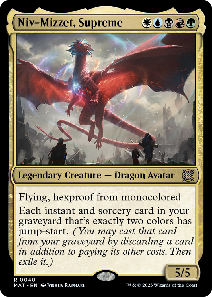 Niv-Mizzet, Supreme [March of the Machine: The Aftermath] | Galactic Gamez