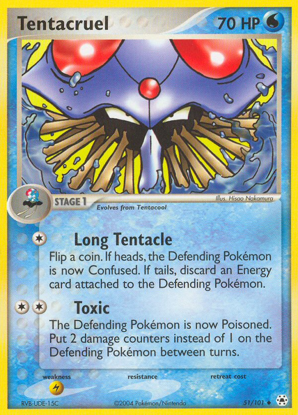 Tentacruel (51/101) [EX: Hidden Legends] | Galactic Gamez