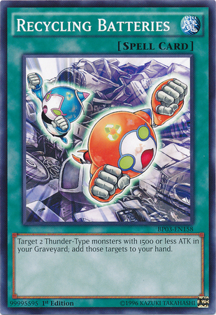 Recycling Batteries [BP03-EN158] Common | Galactic Gamez