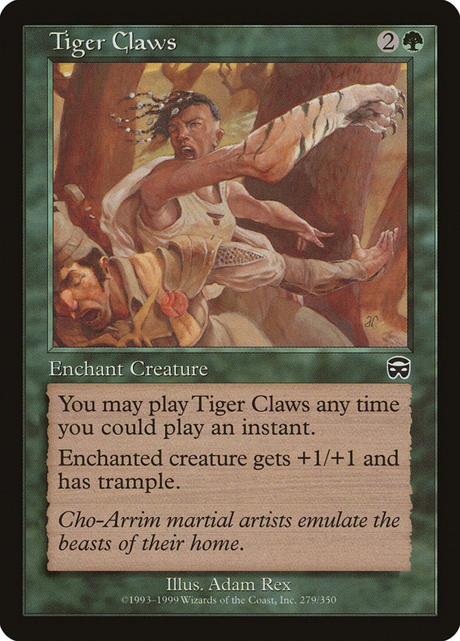 Tiger Claws [Mercadian Masques] | Galactic Gamez