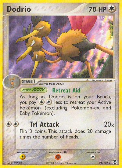 Dodrio (21/112) [EX: FireRed & LeafGreen] | Galactic Gamez
