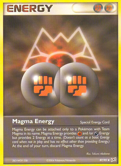 Magma Energy (87/95) [EX: Team Magma vs Team Aqua] | Galactic Gamez