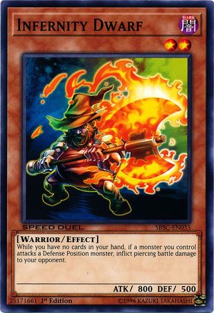Infernity Dwarf [SBSC-EN035] Common | Galactic Gamez