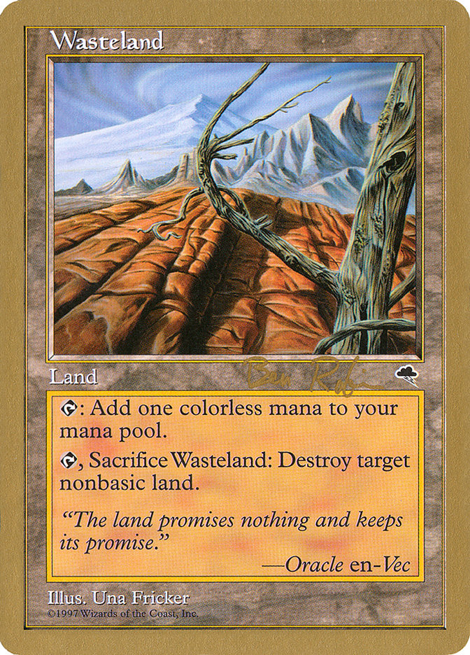 Wasteland (Ben Rubin) [World Championship Decks 1998] | Galactic Gamez