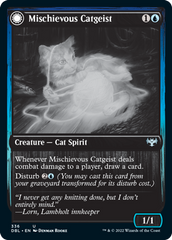 Mischievous Catgeist // Catlike Curiosity [Innistrad: Double Feature] | Galactic Gamez