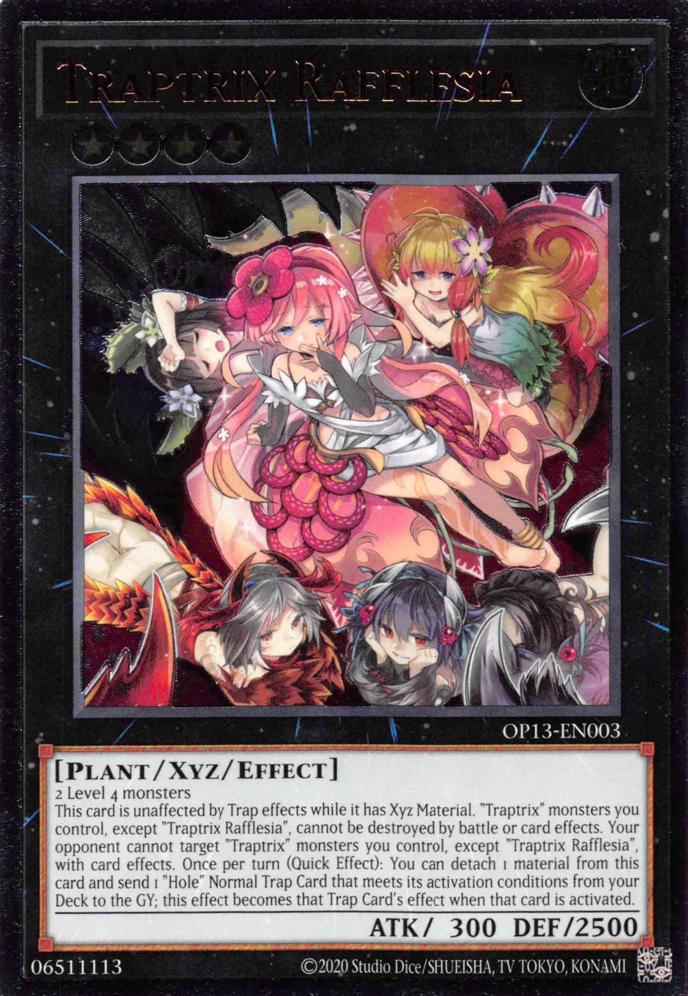 Traptrix Rafflesia [OP13-EN003] Ultimate Rare | Galactic Gamez