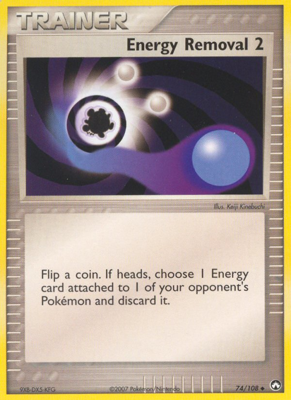 Energy Removal 2 (74/108) [EX: Power Keepers] | Galactic Gamez