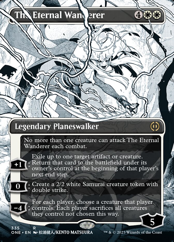 The Eternal Wanderer (Borderless Manga) [Phyrexia: All Will Be One] | Galactic Gamez