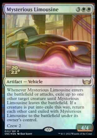 Mysterious Limousine [Streets of New Capenna Prerelease Promos] | Galactic Gamez