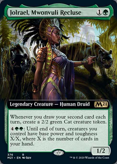 Jolrael, Mwonvuli Recluse (Extended Art) [Core Set 2021] | Galactic Gamez