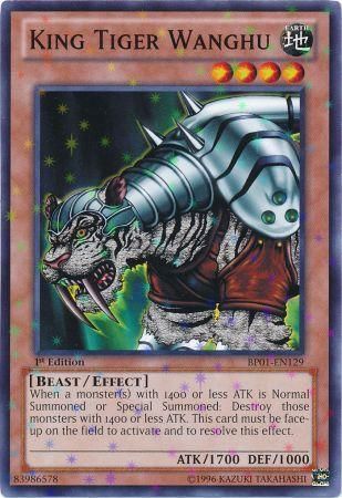 King Tiger Wanghu [BP01-EN129] Starfoil Rare | Galactic Gamez