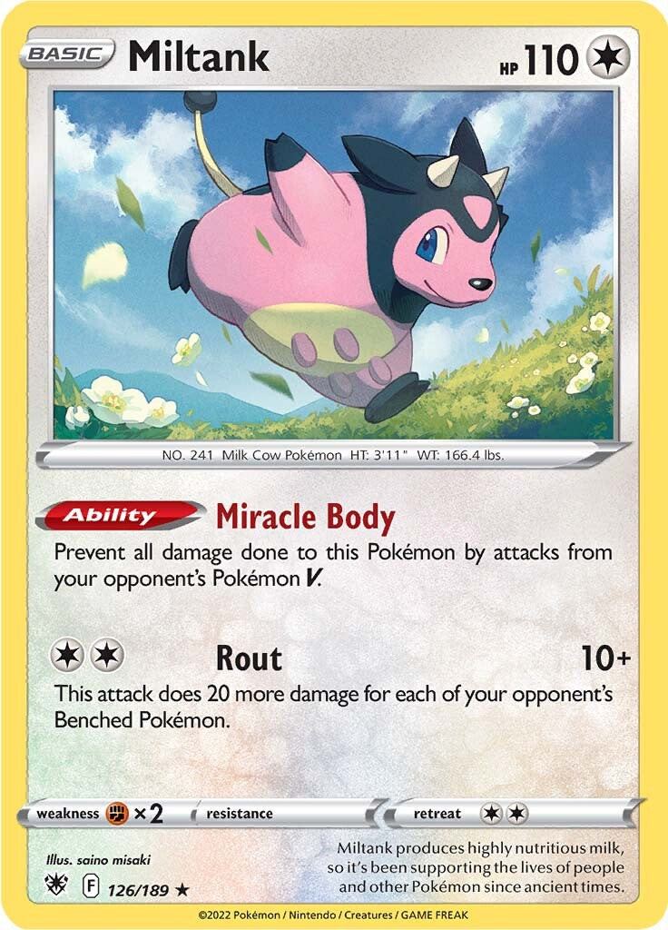 Miltank (126/189) [Sword & Shield: Astral Radiance] | Galactic Gamez