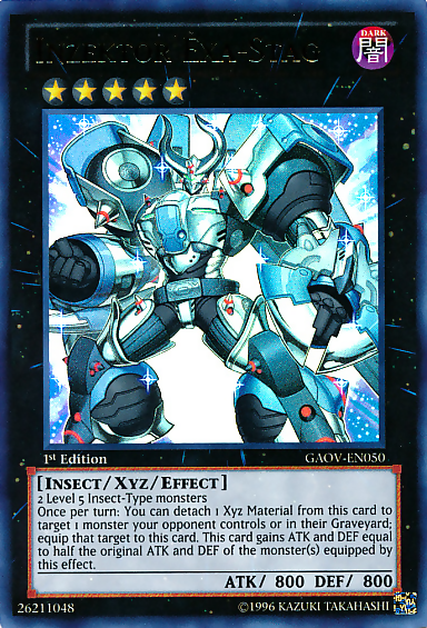 Inzektor Exa-Stag [GAOV-EN050] Ultra Rare | Galactic Gamez