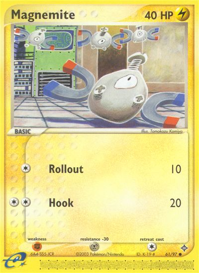 Magnemite (61/97) [EX: Dragon] | Galactic Gamez