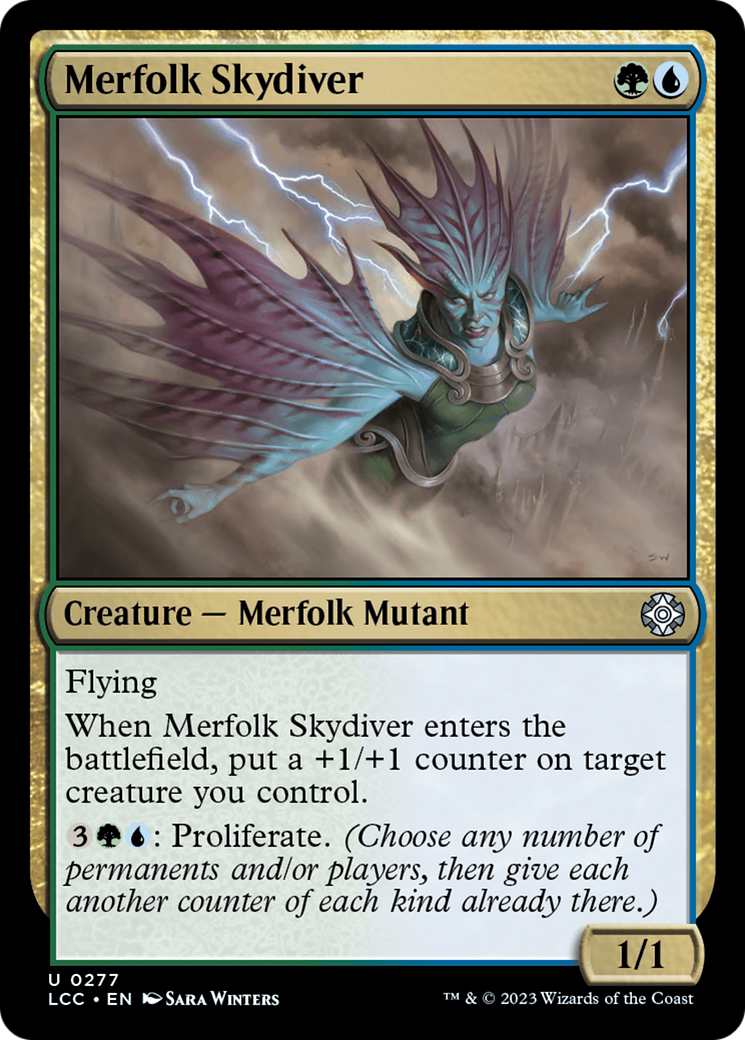 Merfolk Skydiver [The Lost Caverns of Ixalan Commander] | Galactic Gamez