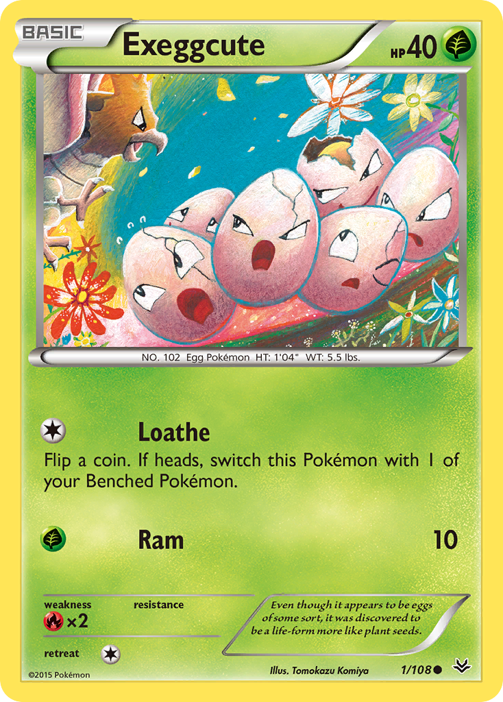 Exeggcute (1/108) [XY: Roaring Skies] | Galactic Gamez