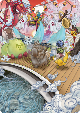 March of Otherworldly Light Art Card [Kamigawa: Neon Dynasty Art Series] | Galactic Gamez