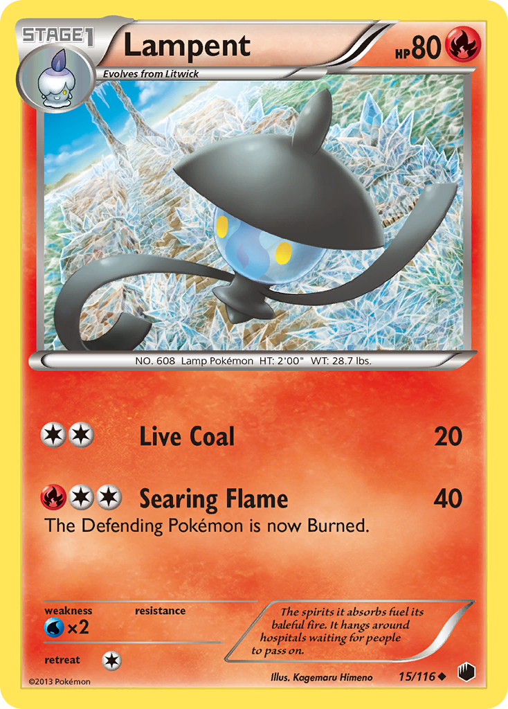 Lampent (15/116) [Black & White: Plasma Freeze] | Galactic Gamez